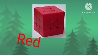 Red Rubik Cube