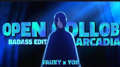 Yoji Open Collab - Arcadia - Naruto amv. Edit Edgy Rotate Style (Alight Motion) preset #yojioc1