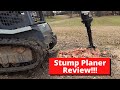 Stump Planer Review (On TL6R)