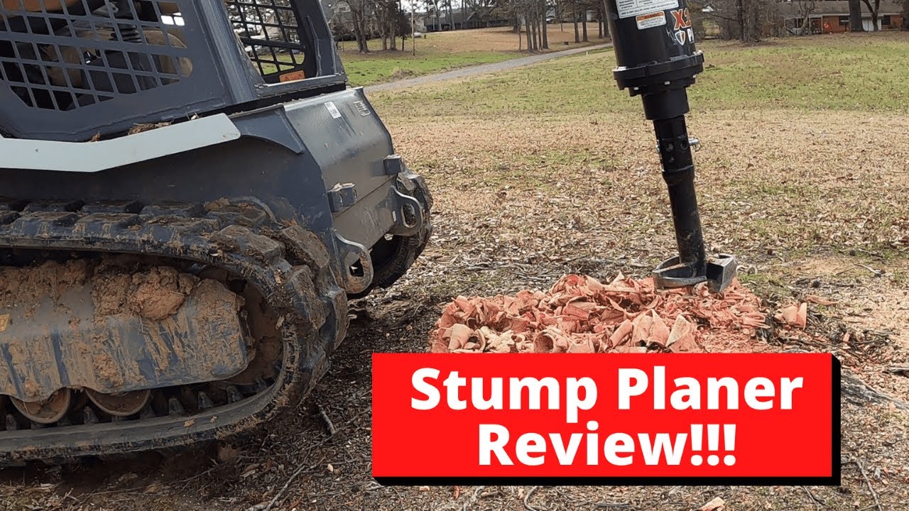 Stump Planer Review (On TL6R)