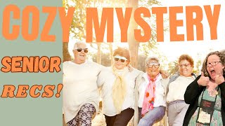 Senior COZY MYSTERY Recommendations! #cozymystery #cozies #books #cozymysteries
