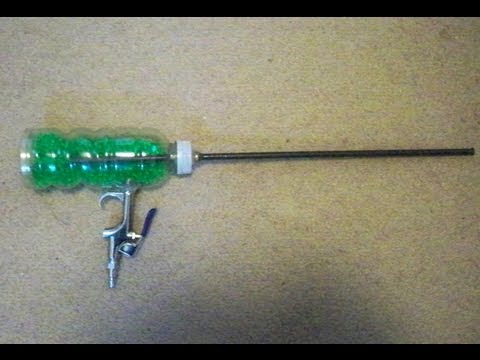 Cara Membuat Senapan Mesin Airsoft Otomatis dari Botol Minuman