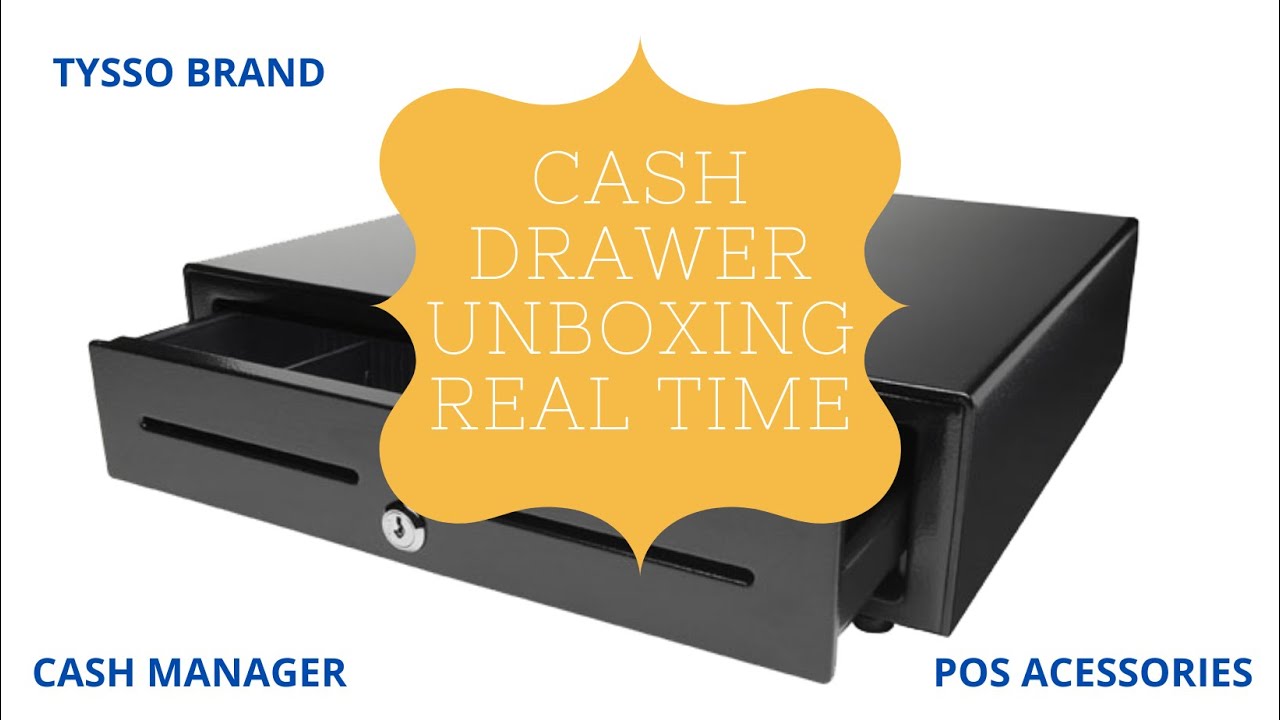 Cash Drawer Unboxing Tysso Brand Point of Sale Accessories POS Pheripherals YouTube