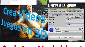 UNITY 5 3D - Scripts y Variables 3 | Ceación de Propiedades