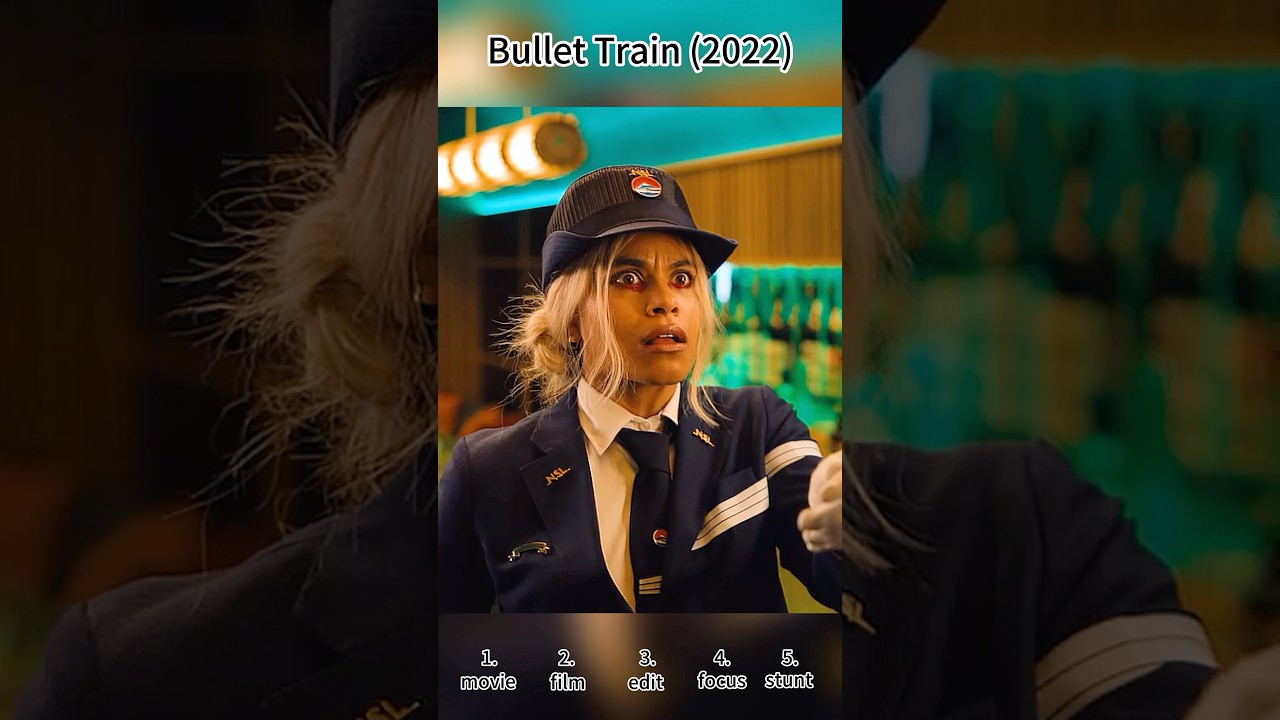 Bullet Train (2022) | He steals the antidote and turns the poison back on the assassin 😳💉