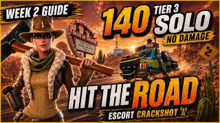 How to SOLO 140 Hit the Road (Week 2: Escort Crackshot) Fortnite Save the World 2026