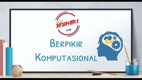 Berpikir Komputasional | Mapel Informatika