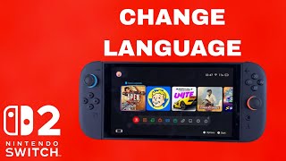 How To Change Language On Nintendo Switch 2 - YouTube