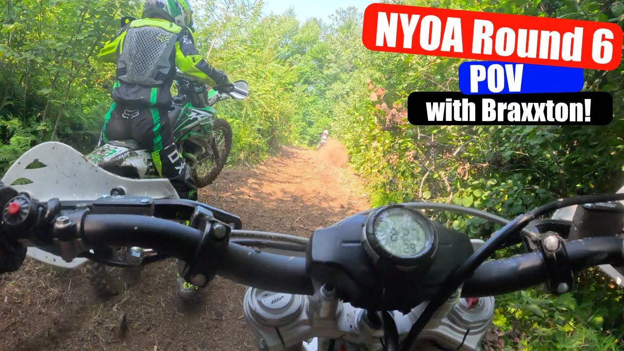 Braxxtons POV of Greek Peak! 2024 NYOA Championship Round 6 - 2023 GasGas MC 85 