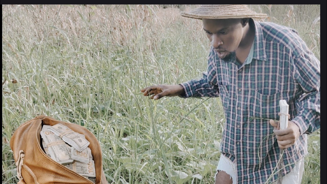 misye jwenn yon valiz lajan nan jaden li,gad saki pase