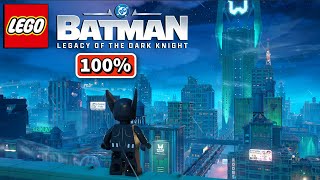 LEGO Batman Legacy of the Dark Knight 100% Open World | All Puzzles, AR Challenges, Activities etc.