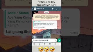 Cowok Ketika Kehabisan Topik #shorts #meme