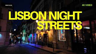 Lisbon Night Walk (Fast) – External Rhythm for Busy Thoughts