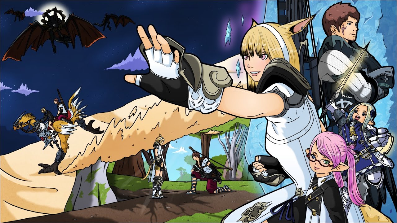 Final Fantasy XIV The Legend of Maidy and The Father of Light YouTube