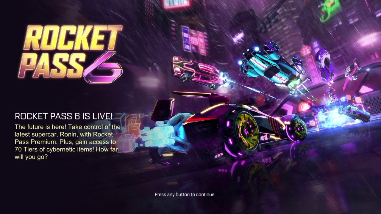 Unlocking and Reviewing Rocket Pass 6! Ronin Car Gameplay!