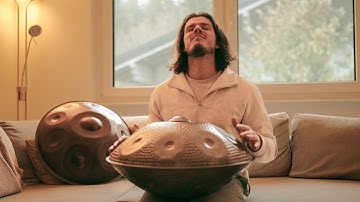 Taming The Voices | 1 hour handpan music | Konstantin Rössler