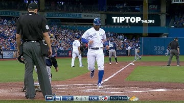 SD@TOR: Travis hits a broken-bat RBI double