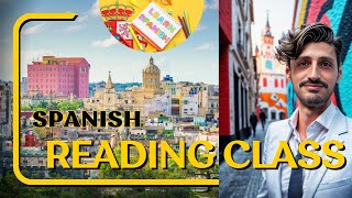 Elementary Spanish Reading Class: Un Horario Difícil (A Difficult Schedule)