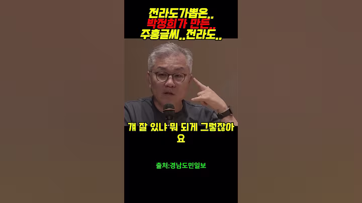 전라도가뽑은..박정희가 만든..주홍글씨..전라도..#윤석열 #정치 #김건희#인혁당사건#최강욱#김예성#최은순#김범수#박상희#박정희#대구#경남도민일보