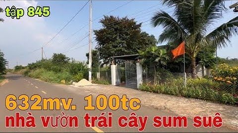 VÀO CĂN NHÀ VƯỜN NÀY THÍCH QUÁ, VƯỜN TRÁI CÂY ĐỦ LOẠI,GẦN HỒ SUỐI MÔN KHÍ HẬU MÁT MẺ 