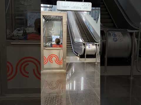 Эскалаторная галерея на Воробьёвых горах! #кайф #шортс