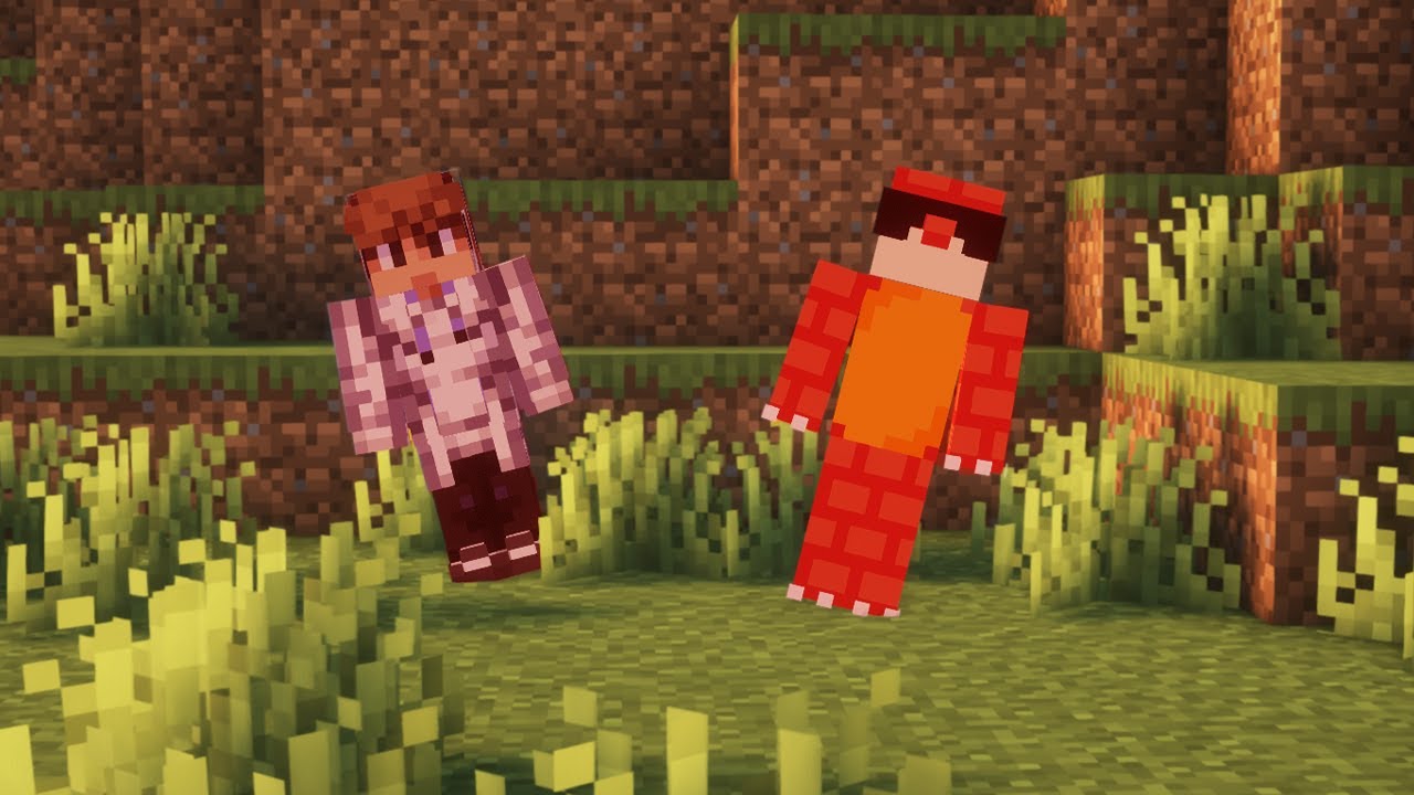 Minecraft But Our Health Is Shared... (w/ Pangi)