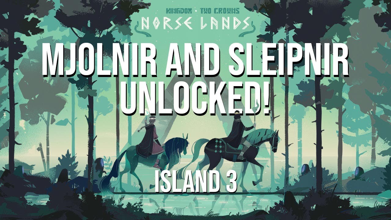 Kingdom Norse Lands Island 3 Mjolnir and Sleipnir unlocked! GAMEPLAY YouTube