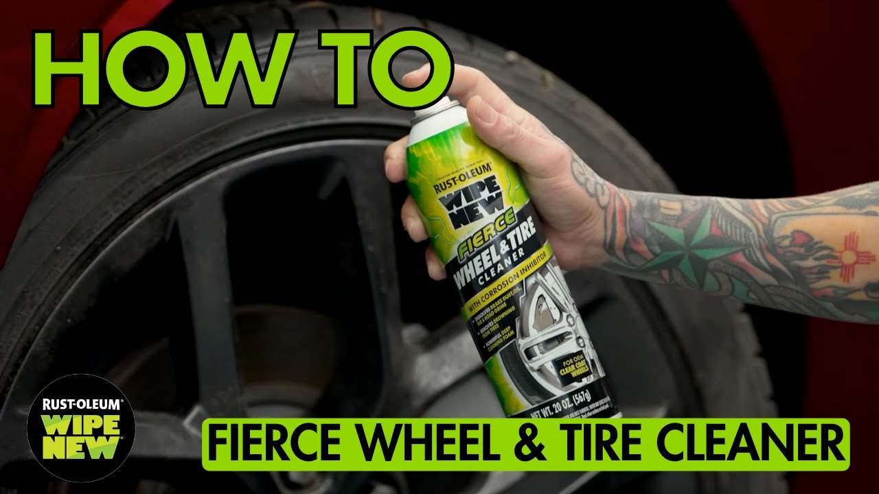 Fierce Wheel & Tire Cleaner - Rust-Oleum Wipe New