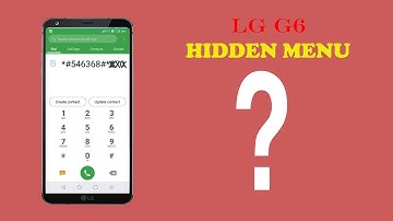 LG G6 H870DS Thinq Secret Service Menu, You don