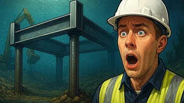 How to build underwater? Secrets of cofferdams revealed!