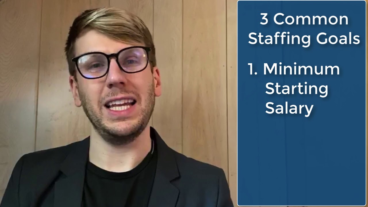 3 Common Staffing Goals YouTube
