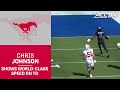SMU's Chris Johnson Jr Shows Off World-Class Speed