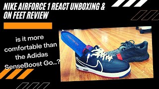 Nike Air Force 1 REACT on Feet Review - is it more comfortable than Adidas Boost screenshot 2
