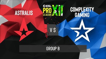 CS:GO - Complexity vs. Astralis [Dust2] Map 2 - ESL Pro League Season 12 - Group B - EU