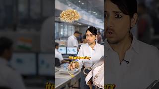 No custom duty on gold and laptop #youtubeshorts #shorts #shortsvideo #custom #travel #travelling