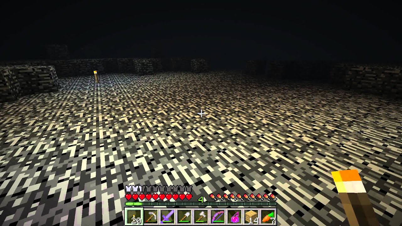 Minecraftí pondělí a Infernal Sky II #8 - Poslední ostrov prozkoumán a šup do podzemí