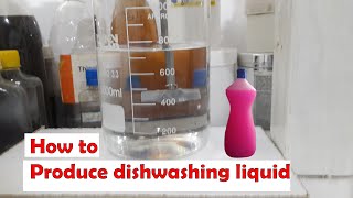 learningtoproducedishwashingliquid