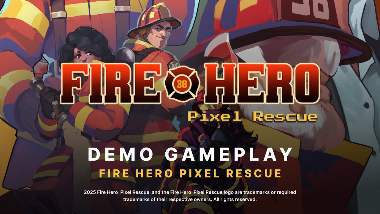 Fire Hero - Pixel Rescue Demo