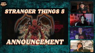 Stranger Things 5 House ANNOUNCEMENT | Stay & Scream Podcast