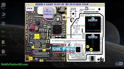 Redmi 8 Display Light Ways – Backlight Problem Repair Solution jumper ways by GSM Free Equipment