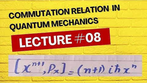 Commutation relation in quantum mechanics|postion &linear momentum commutator [X^n+1,px]= ih(n+1)x^n