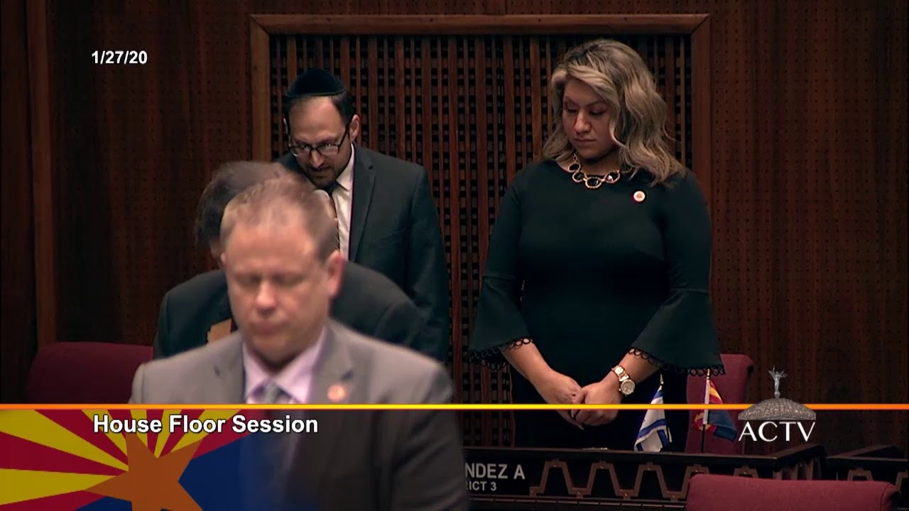 Rabbi Ephraim Weiss at the AZ House of Representatives YouTube