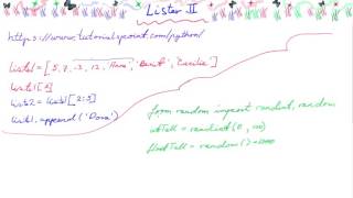 Python26 Lister2 og random