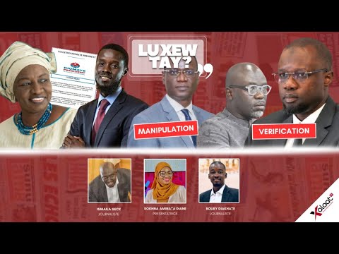 Lu Xew Tay Var Cheikh Yerim Seck Vérification Communiqué Diomaye Président AWALE Compte
