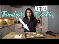 How to Make Keto Thumb Print Cookies with Blackberry Jam