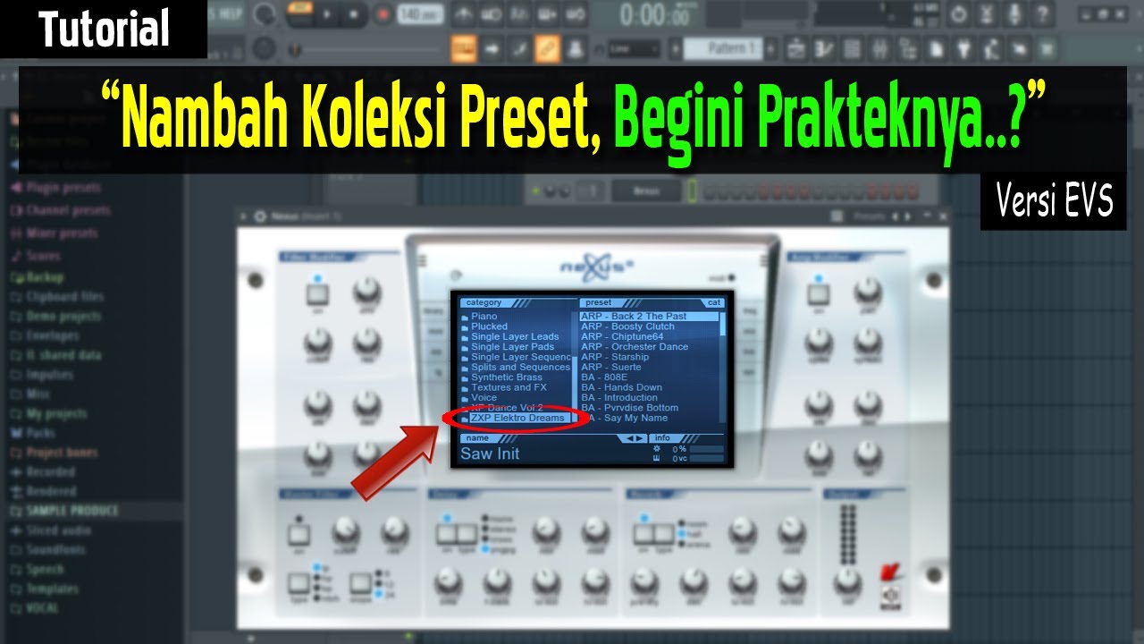 SIMPLE⁉️Cara Nambah Preset di Nexus 2 - Pemula (Versi EVS)