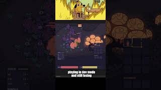 Playing my own game in dev mode and still losing #solodev