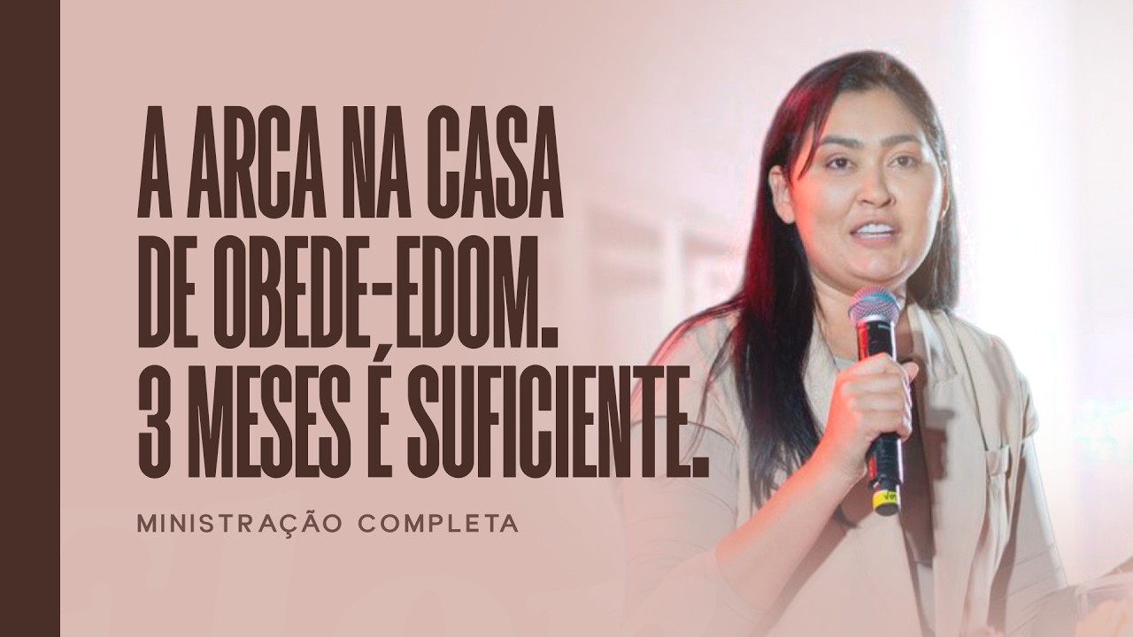 A Arca na Casa de Obede-Edom | Miss. Flor Silva A mensagem que impactou queimados. #pregação #fé 