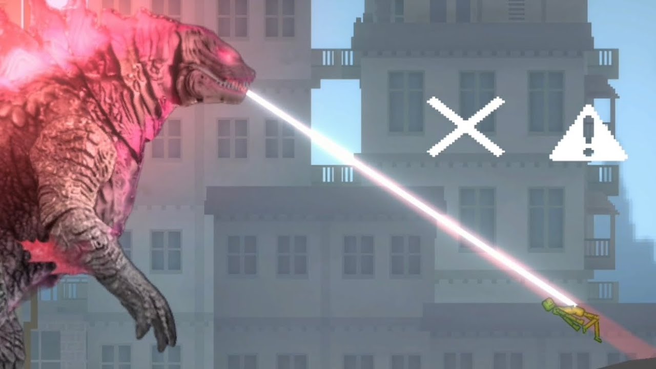 Godzilla Evolved Mod Melon Sandbox Playground