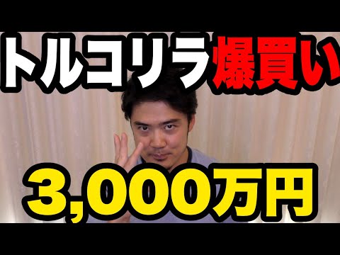 FXトルコリラを3,000万円で爆買い！スワップざくざく！